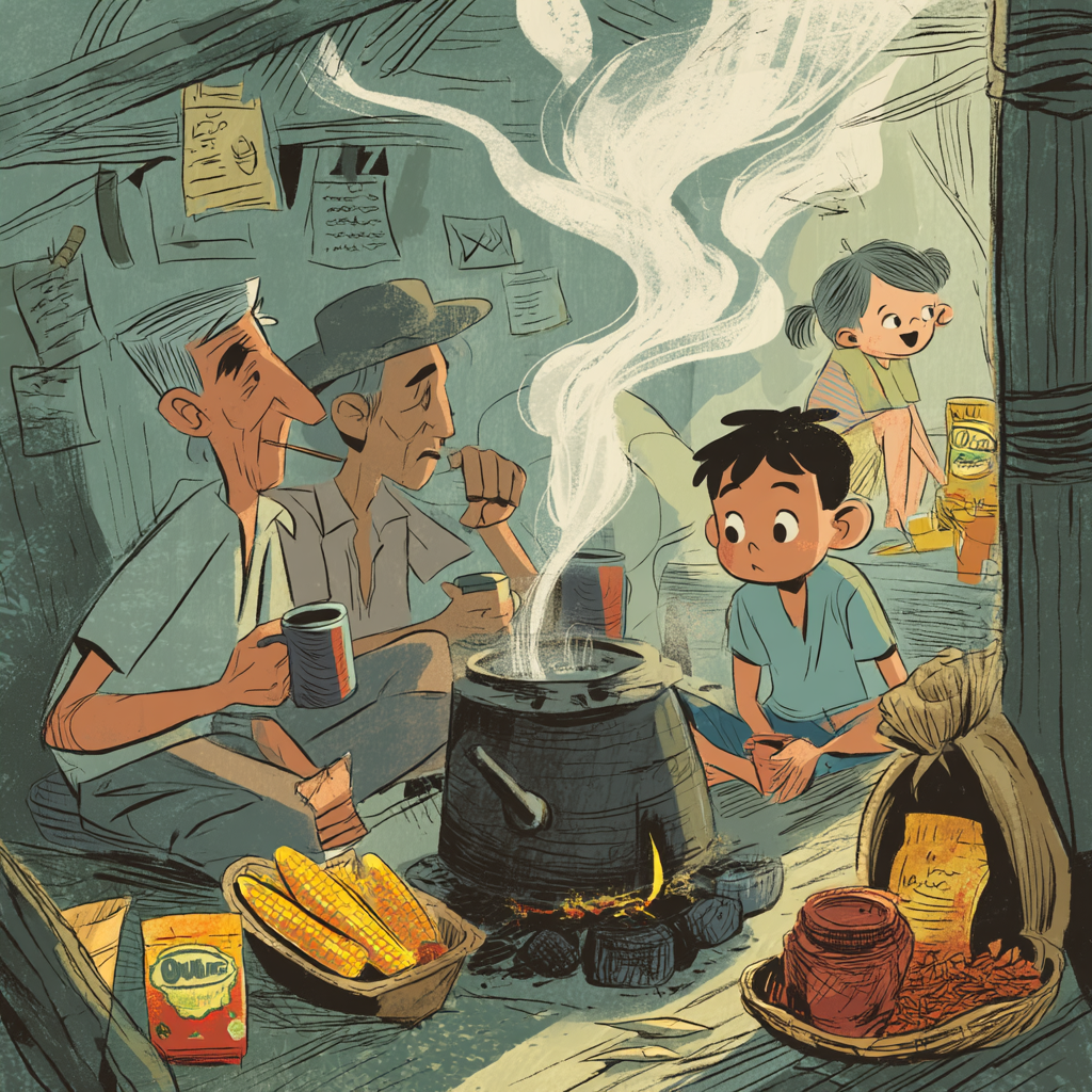 A Filipino Food Essay about Lumad traditional drinks brewed from roasted corn, roots, and bark, shared for work, healing, and ritual in Mindanao.