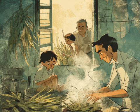 A Filipino food essay about adlai and ube as ancestral crops returning in climate-stressed communities
