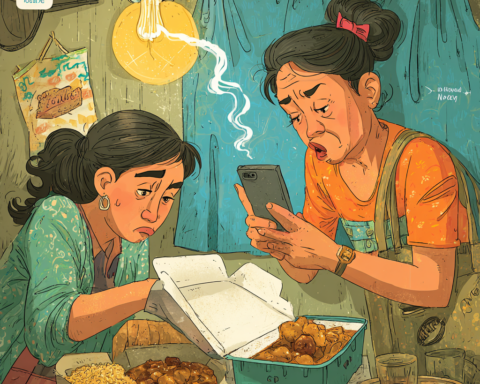 A Filipino food essay about a vendor adapting her chicken adobo for Grab delivery orders, removing traditional ingredients and absorbing platform costs. by Chef Rob Angeles.