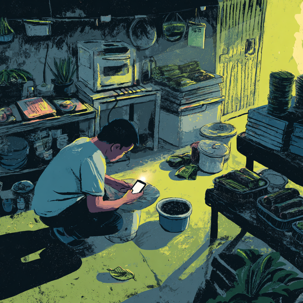 Filipino Food Behind the Screens of a Ghost Kitchen